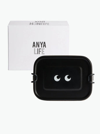 Anya Hindmarch Eyes Lunch Box Black