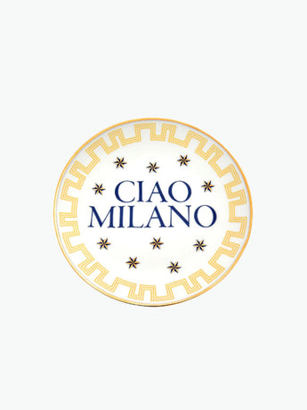 Bitossi Ciao Milano Porcelain Plate