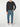 Distressed Crew-Neck Sweatshirt Meteorite Grey | E