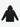 Loopback Cotton-Jersey Zip-Up Hoodie Black | A