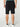 Organic Cotton Jersey Sweatshorts Black | D