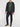 Organic Cotton Laser Cut Zip Up Hoodie Charcoal Grey | The Project Garments - D