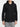 Organic Cotton Zip Up Hoodie Black