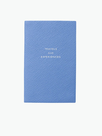 Smythson Travels And Experiences Panama Notebook Nile Blue