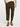Tan Tapered Cropped Virgin Wool Blend Trousers | E