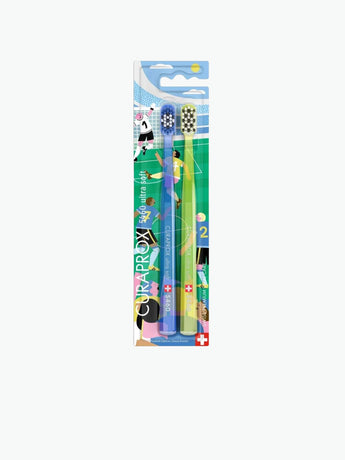 Curaprox 5460 Football Limited Edition DUO Toothbrush