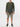 Acid Dye Organic Cotton Crew Neck Sweatshirt Light Khaki | E