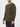 Acid Dye Organic Cotton Crew Neck Sweatshirt Khaki | C
