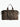 Anya Hindmarch Padded Maxi In-Flight Travel Bag Chocolate Brown