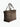 Anya Hindmarch Padded Satin Travel Tote Chocolate Brown