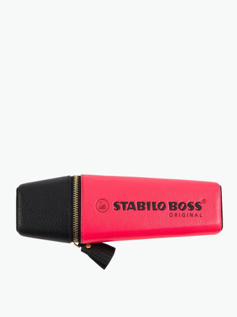 Anya Brands Stabilo Boss Pencil Case Neon Pink