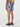 Aspesi Stromboli Printed Nylon Trunks Water Lily Navy