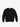 Crew Neck Organic Cotton Sweatshirt Black | A