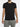 Cotton Jersey Trimmed Crew Neck T-Shirt Black