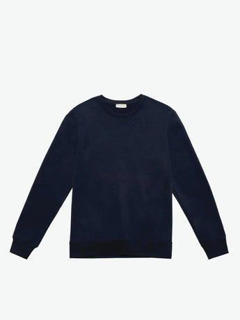 The Project Garments Crew Neck Sweatshirt Navy Blue