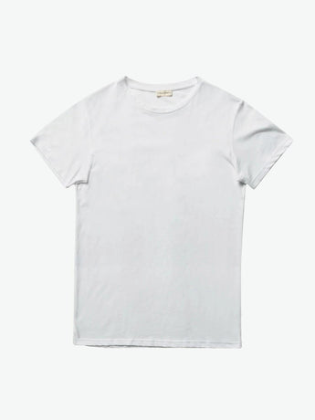 The Project Garments Crewneck Cotton Tailor Fit T-shirt White