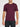 Deconstructed Crew Neck T-Shirt Burgundy