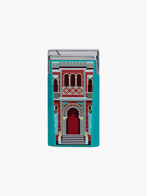 Elie Bleu Casa Cubana J15 Cienfuegos Cigar Lighter Turquoise
