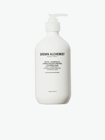 Grown Alchemist Detox Shampoo Hydrolyzed Silk Protein Lycopene And Sage | A