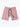 Loopback Cotton Jersey Relaxed Shorts Dusty Pink