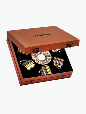 Missoni Stripes Jenkins 156 Espresso Cup and Saucer