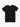 The Project Garments Roll Sleeve Crew Neck T-Shirt Black
