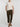 Tan Tapered Cropped Virgin Wool Blend Trousers | F