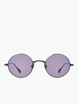 Garrett Leight GLCO X Ozzy Sun Sunglasses Pewter Semi-Flat Grape