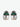 Philippe Model PRSX Sneakers Low Men White and Military Green