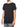 Silk Blend Double Layer Crew Neck T-shirt Black | C