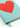 Smythson Chelsea Charm Heart Notebook in Panama