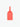 Smythson Luggage Tag in Panama Bright Coral